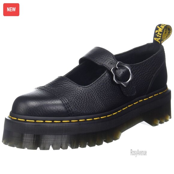 Leather Loafers with Pull Tab Floral Design Casual Flats